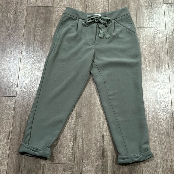 Aritzia Wilfred all at pants green size 8 - Picture 1 of 7